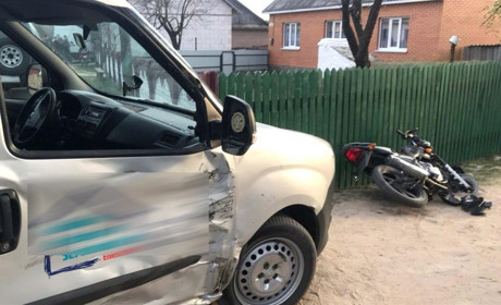 У селі Кідри тяжко травмувався неповнолітній мотоцикліст