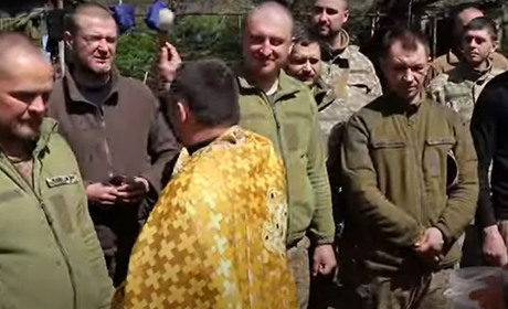Як відзначають Великдень у 30 ОМБр: відео