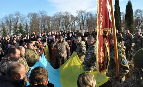 У Чорткові поховали 33-річного воїна Мерену Віталія, котрий загинув у день Різдва Христового