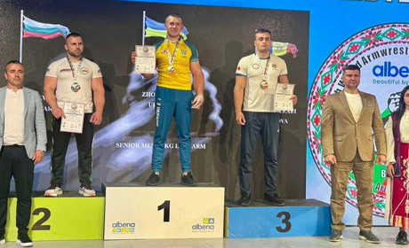 Олег Жох – чемпіон світу з армрестлінгу