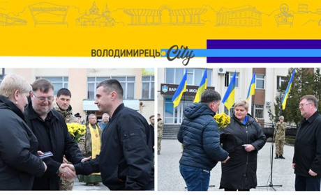 Двоє добровольців-воїнів з РАЕС отримали нагороди і розказали про мотивацію
