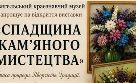 У Звягельському музеї показують картини з українського каміння