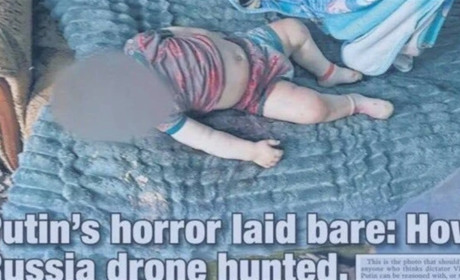 Газета, яку щоранку кладуть на стіл Трампу, розповіла, як РФ убила однорічну дитину на Херсонщині