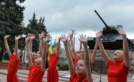Покровськ відзначив 76-у річницю Великої Перемоги