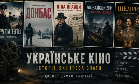 Українські фільми, за якими можна вчити історію України