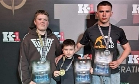 Юні спортсмени з Дворічанської громади відзначилися на чемпіонаті Харкова з кікбоксингу К-1