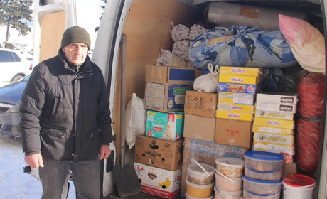 Із Калинівки відправили вантаж для українських воїнів