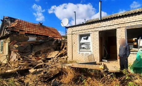 Ворог скинув КАБ на Берислав і Зміївку