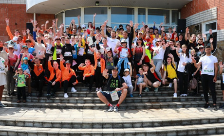 Забег прошел по заповеднику «Каменная Могила»