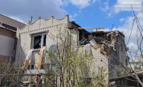 На Херсонщині армія рф завдала ударів по житловим будинкам, критичній та соціальній інфраструктурі