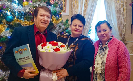 Ювілей митця і патріота: у Слободі із 75-річчям привітали Олександра Карпенка