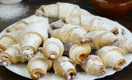Рецепт дня: кіфлики з горіхами