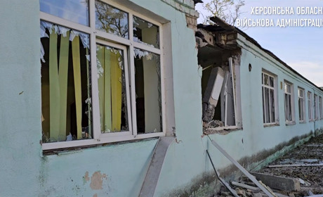 На Херсонщині армія рф завдала ударів по житловим будинкам, освітньому та медичному закладам