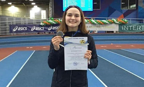 Христина Славич – бронзова призерка Чемпіонату України з легкої атлетики серед юніорів
