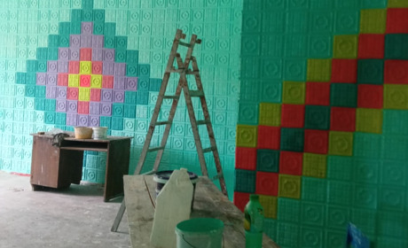 У Зайцевому ремонтують приміщення під сільську бібліотеку