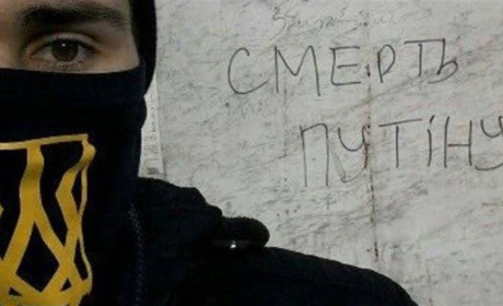 Олександр Плисюк арештований за селфі з антипутінським написом у окупованому Мелітополі