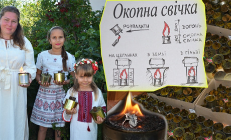 На Переяславщині волонтери роблять окопні свічки і запрошують помічників