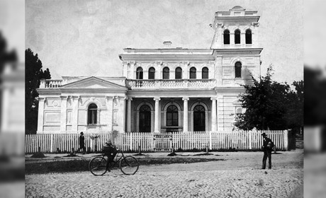 У 90-х роках XIX століття уманці їздили на велосипедах