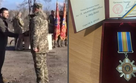 Герої серед нас: Президент вручив орден «За мужність» ІІІ ступеня барчанину Дмитру Сіворинському