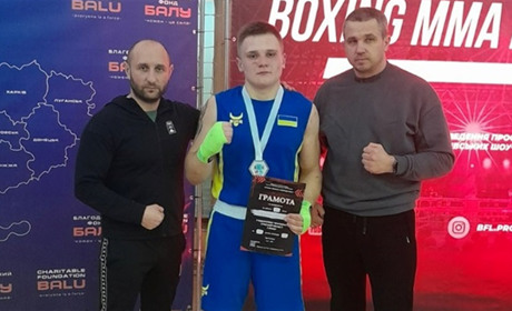 Вирівчанин Максим Самотой здобув І місце в обласному чемпіонаті з боксу