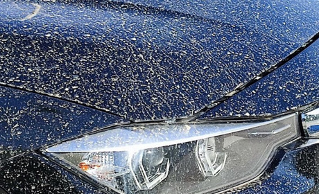 В Ізмаїлі вночі пройшов дощ з піском із Сахари