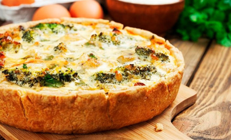 Рецепт дня: кіш з куркою та грибами