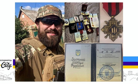 32-річний варашанин отримав чергову відзнаку від Головнокомандувача ЗСУ Валерія Залужного