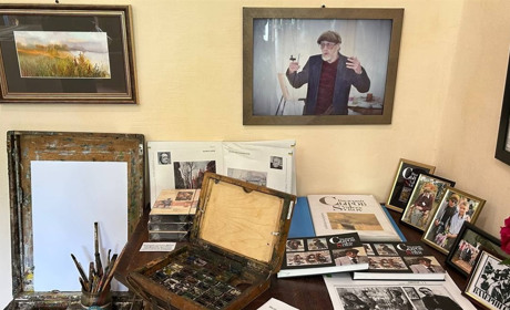 У Біляївці відкрили «Куточок художника» на честь митця Валерія Сирова