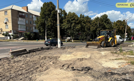 Ще на мільйон гривень продовжують реконструкцію перехрестя "Батура": поліція склала протокол