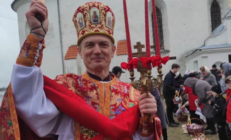 "Христос Воскрес": як у Старокостянтинові відзначили Великдень. Фото