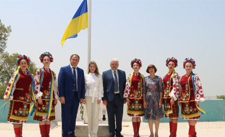 У Дубаї та Абу-Дабі відбулися церемонії підняття Державного прапора України