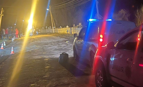 У Веренчанці водій мікроавтобуса на смерть збив двох пішоходів