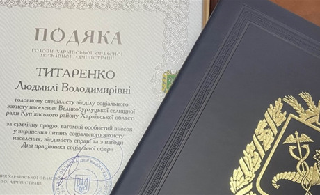 Працівниць та працівників соціальної сфери нагороджували на Купʼянщині