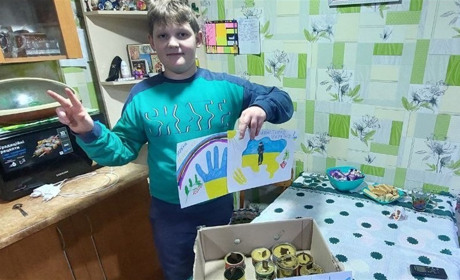 Як 10-річний хлопчик-помагайко з Богданівки підтримує захисників: історія Даміра Шквіри