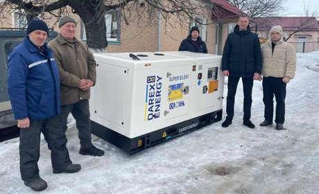 Городоцька громада отримала потужний генератор від народу Тайваню