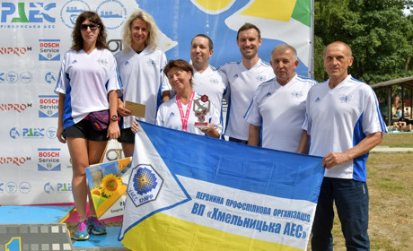 Energy Sprint Triathlon: команда Хмельницької АЕС увійшла до трійки призерів з тріатлону