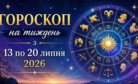 Гороскоп на тиждень з 13 по 20 липня 2026 року для всіх знаків зодіаку