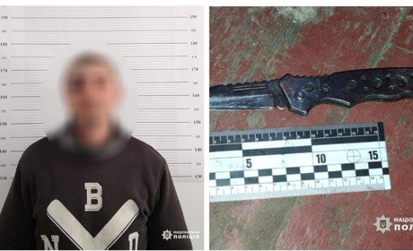Тричі вдарив ножем знайомого: поліцейські Жмеринки затримали зловмисника
