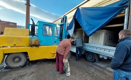 "Дрогобичтеплоенерго" отримало генератор на випадок перебоїв зі світлом