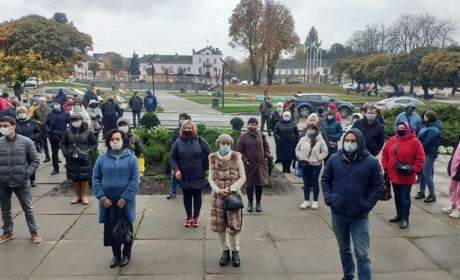 У Фастові підприємці зібралися на мітинг
