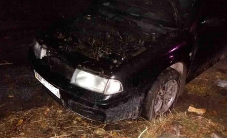 Калинівські рятувальники ліквідували загоряння автомобіля