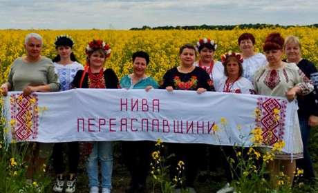 "Нива Переяславщини" у вишитому рушнику закодувала довгу долю та процвітання підприємству