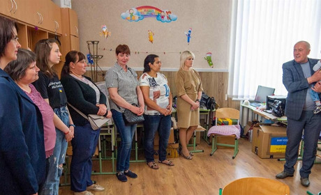 Сім'ям Кагарличчини із активною життєвою позицією вручили подарунки
