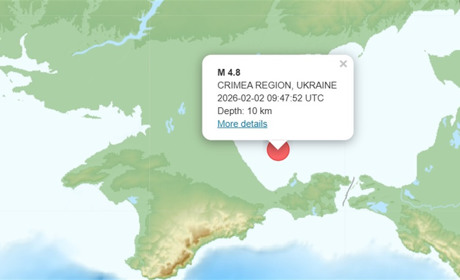 Землетрус в Азовському морі: поштовхи відчули в Криму, Маріуполі та Запоріжжі