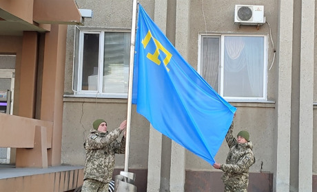 В Ізмаїлі продемонстрували підтримку кримськотатарському народу