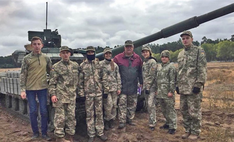 Команда школи-гімназії взяла участь у військово-патріотичній грі «Вояцький дух»