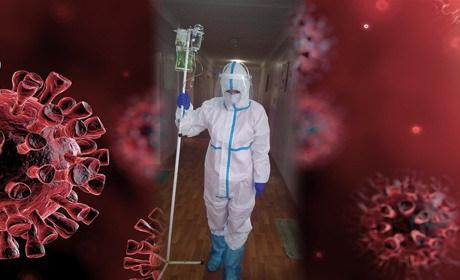 У Білопільській лікарні у палаті на трьох хворих - дві кисневі точки. Дихають по черзі