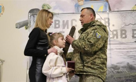 Оборонця Донецького аеропорту Дмитра Гудзика посмертно відзначили орденом "За мужність" ІІІ ступеня