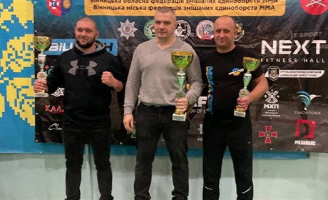На кубку Вінницької області зі змішаних єдиноборств ММА барська команда посіда друге місце