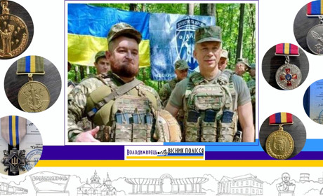 Тридцятиоднорічний підполковник з Вараша отримав низку державних нагород